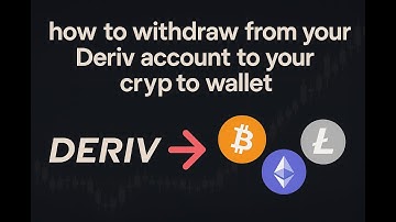 How to withdraw from your Deriv account to your Crypto wallet. (USDT) #Forex #trading
