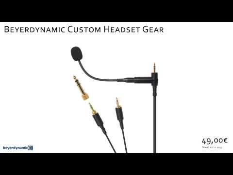 Beyerdynamic Custom Headset Gear - Sprachqualität & vergleich mit Logitech G35