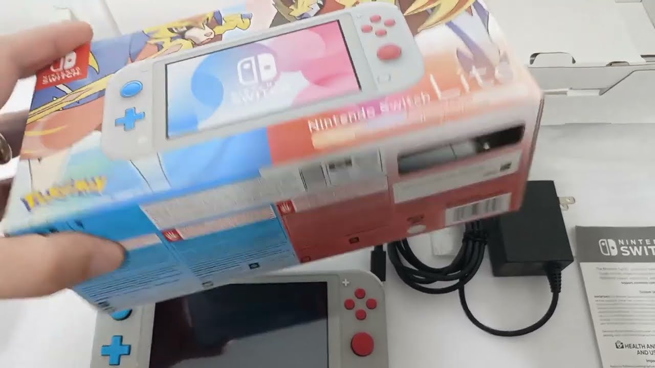 Console Nintendo Switch Lite Zacian and Zamazenta Edition - Sebo