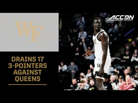 Wake Forest Drains 17 3-Pointers Against Queens