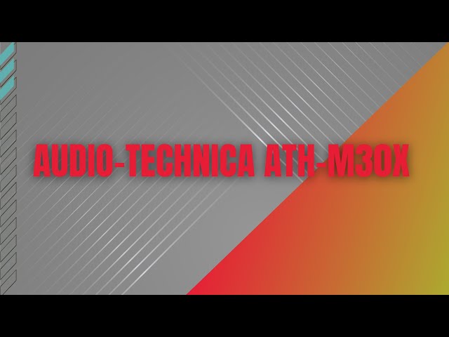 Audio-Technica ATH-M30 review: Audio-Technica ATH-M30 - CNET