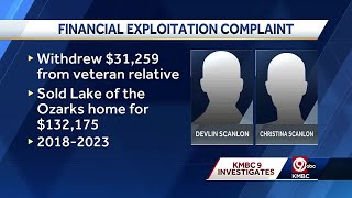 Belton, Missouri couple charged with financial exploitation of veteran