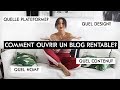 COMMENT OUVRIR UN BLOG RENTABLE || Léna Situations