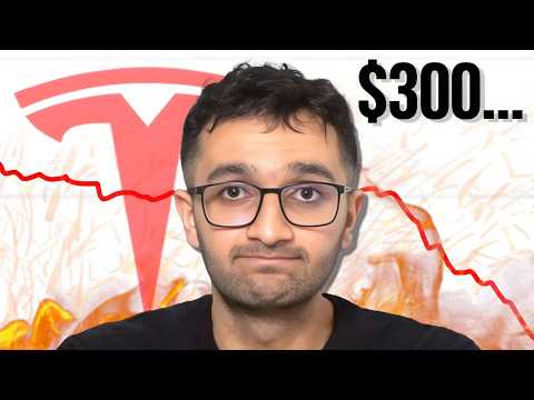 Why Tesla Stock Just Crashed... (& Will It Go To $300?)