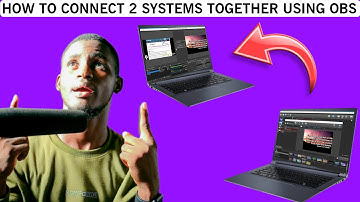 How to: connect 2 laptops to stream on OBS | Connect Easyworship and Bibleshow to OBS | Tutorial