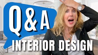 INTERIOR DESIGN Q&A | Top 10 Most Frequently Asked Questions Answered! screenshot 3