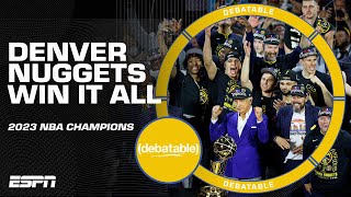NBA Finals Postgame: The Denver Nuggets win the NBA title | (debatable)
