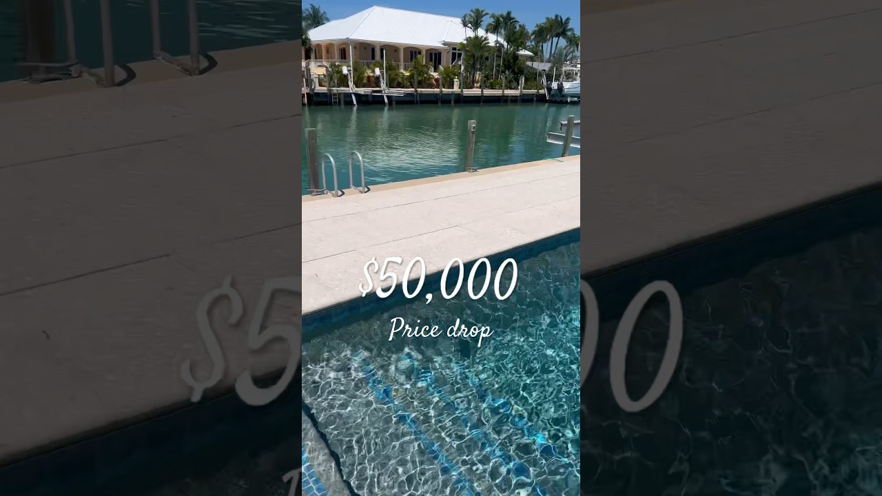 SOLD $50,000 price drop in Key Colony Beach, FL 