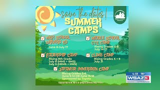 Summer Camps with Cabell County Schools