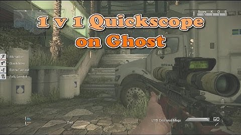 Call of Duty Ghost: 1v1 Quickscope 1