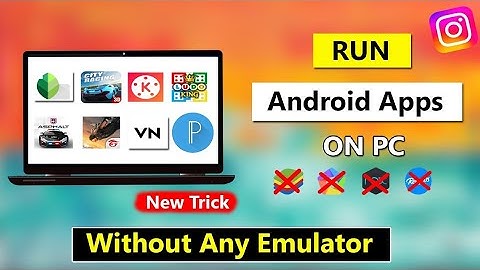 How to RUN Android Apps on PC Without Any Emulator! 2025