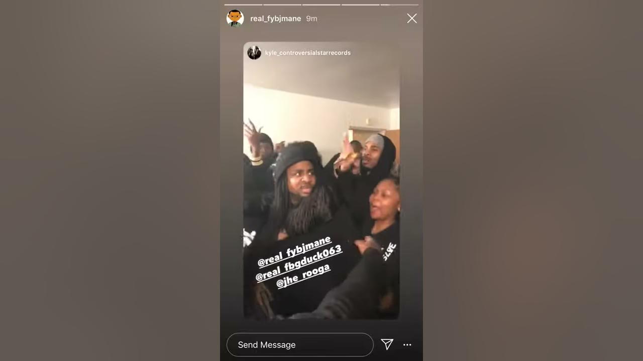 Fbg duck Exposing me remix behind the scenes ⚰️⚰️🔫🤬