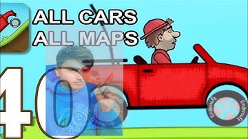 Hill Climb Racing - Gameplay Walkthrough Part 40 - All Cars/Maps (iOS, Android)