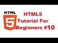 HTML5 Tutorial For Beginners 10 # HTML Lists (Ordered Lists, Unordered L...