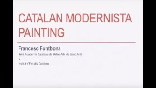 Modernist Catalan Painting (1/30/2020)