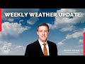 Weekly weather update | Storms arriving with damaging winds Wednesday night
