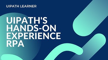 Project-Locator (Q) | UiPath Hands-On RPA-ervaring | Robotic Process Automation | UiPath Learner