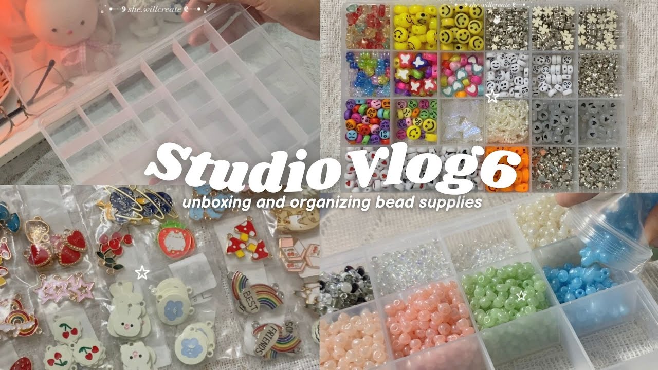 Studio Vlog 6 • Bead Haul • New on the shop • Philippines