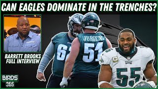 Barrett Brooks Talks Jordan Mailata, Eagles D-Line Dominance & More | JAKIB Sports