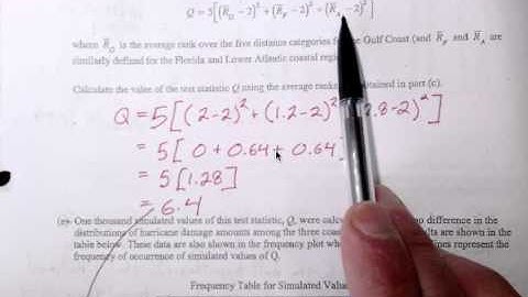 Discussing 2010 AP Statistics FRQ #6