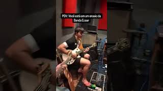 Já imaginou como seria estar no ensaio da banda ecoar?