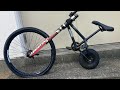 Downhill mullet hardtail mtb test and review.