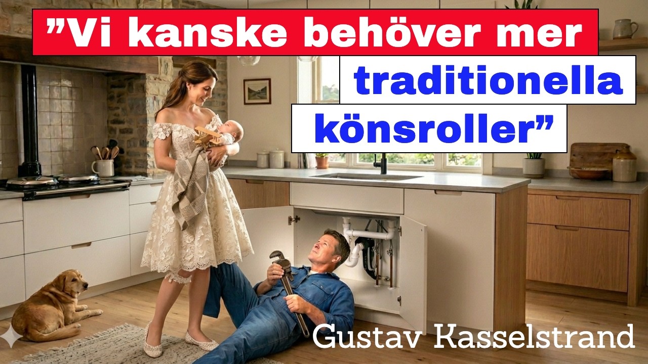 Vi kanske behöver mer traditionella könsroller – Gustav Kasselstrand