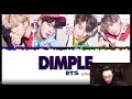DJ REACTION to KPOP - BTS Dimple Lyrics