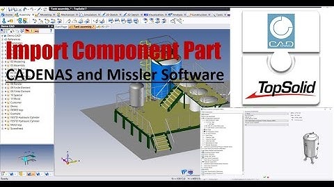 TopSolid 7 : Import Cadenas Component (Web)