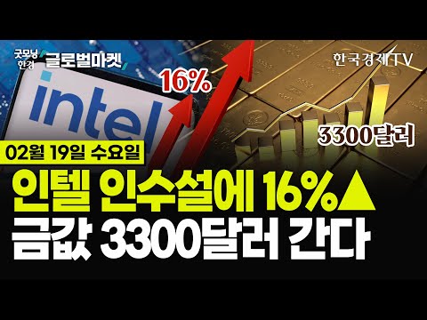 [🔴02/19 #당잠사] 인텔 인수설에 급등 l 머스크 그록3 베타 공개