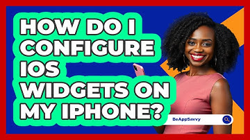How Do I Configure iOS Widgets On My iPhone? - Be App Savvy
