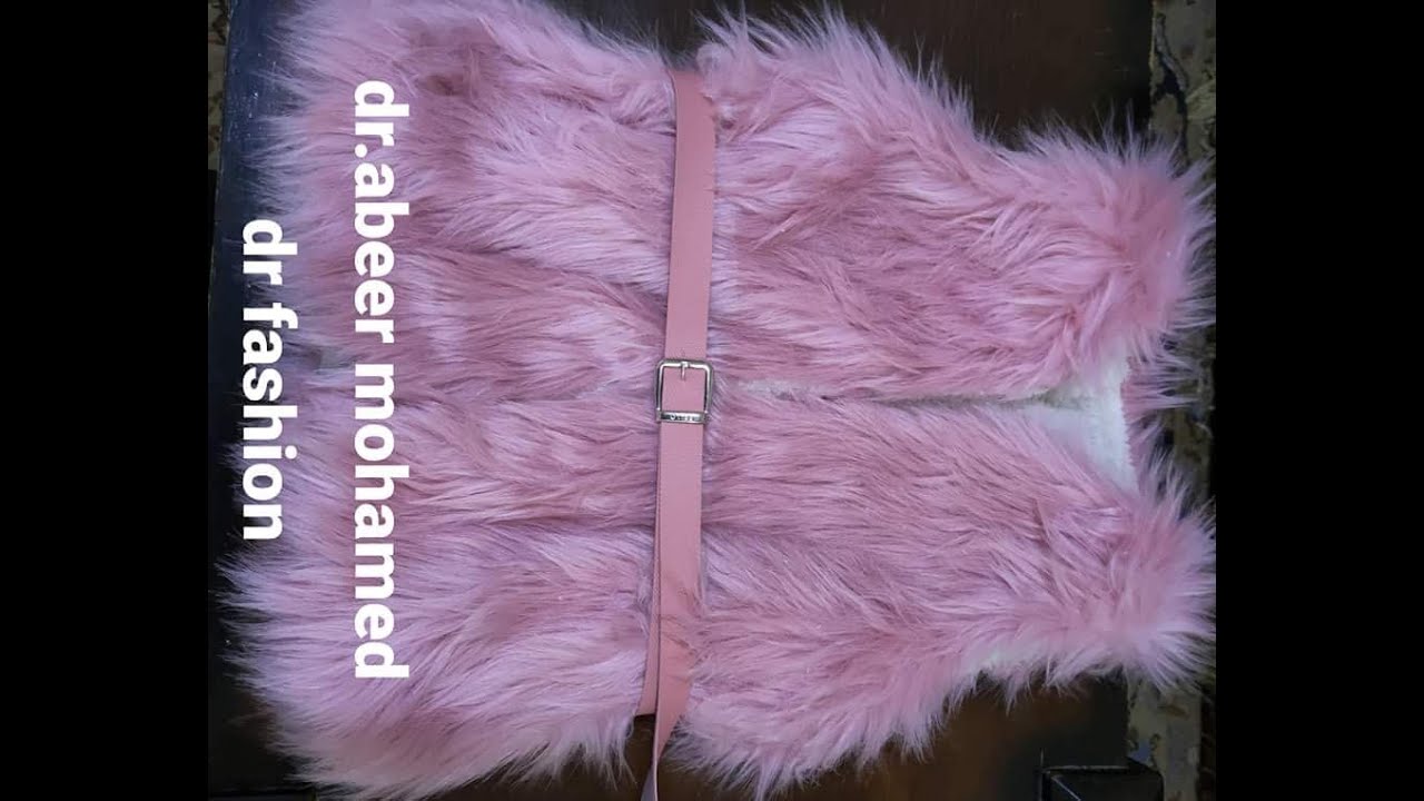 لاول مره باليوتيوب طريقه قص جاكت اطفال وطريقه تركيب البطانه بالجاكت بخطوات سهله وبسيطه