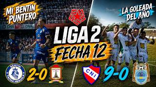 LIGA 2 FECHA 12 I RESULTADOS Y TABLAS DE POSICIONES