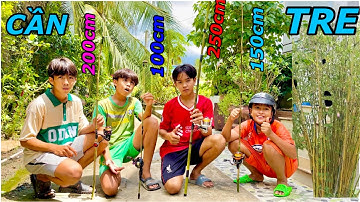 Chế Tạo Cần Máy Bằng Tre Để Lure Cá Lóc Và Câu Cá | Anh Tư Khải Tv