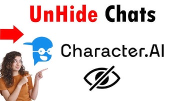 How to UnHide Chat in Character Ai 2025 (New Update)