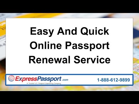 Best Express Online Passport Renewal Service - Easy And Quick As Possible! - YouTube