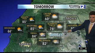 Monday, August 12th Evening Weather