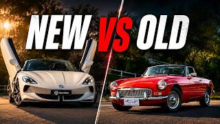 New vs classic: how do a 1968 MGB and new MG Cyberster compare?
