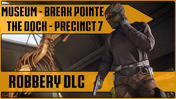"Battlefield Hardline DLC Robbery" New Maps - Museum - Precinct 7 - Break Pointe - The Docks