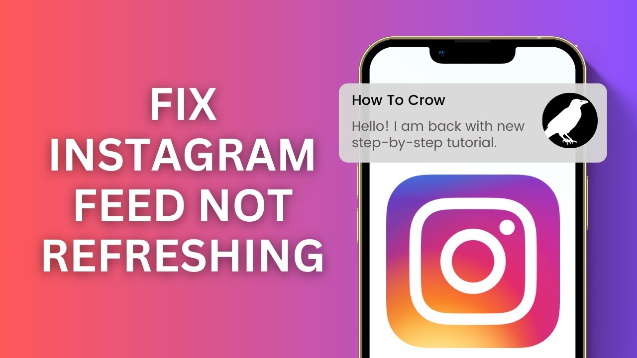 How to Fix Instagram Feed Not Refreshing - YouTube