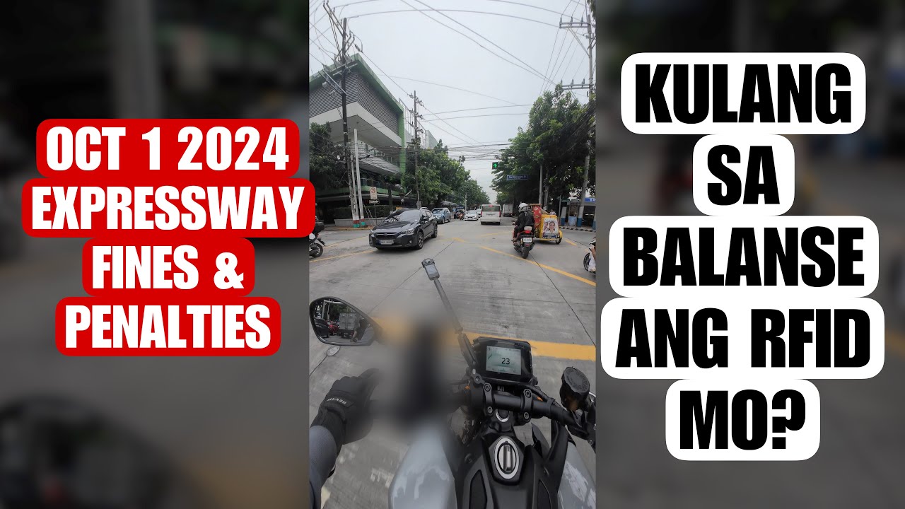 STARTING OCT 1 2024 | INSUFFICIENT BALANACE RFID ON SLEX NLEX SCTEX ...