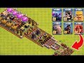 Clash Of Clans | Who Can Survive This Trap? | Trap VS Troops