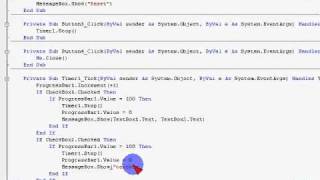 VB.NET How To Make A Advanced CheckBox Progressbar