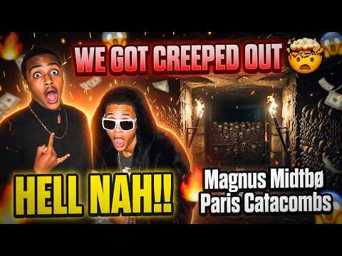 TERRIFIED Watching Magnus Midtbø in the Paris Catacombs 😱 Don't EVER Go Down Here!