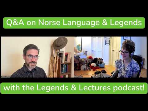 Q&A on Norse Language and Legends with @authormichellefranklin