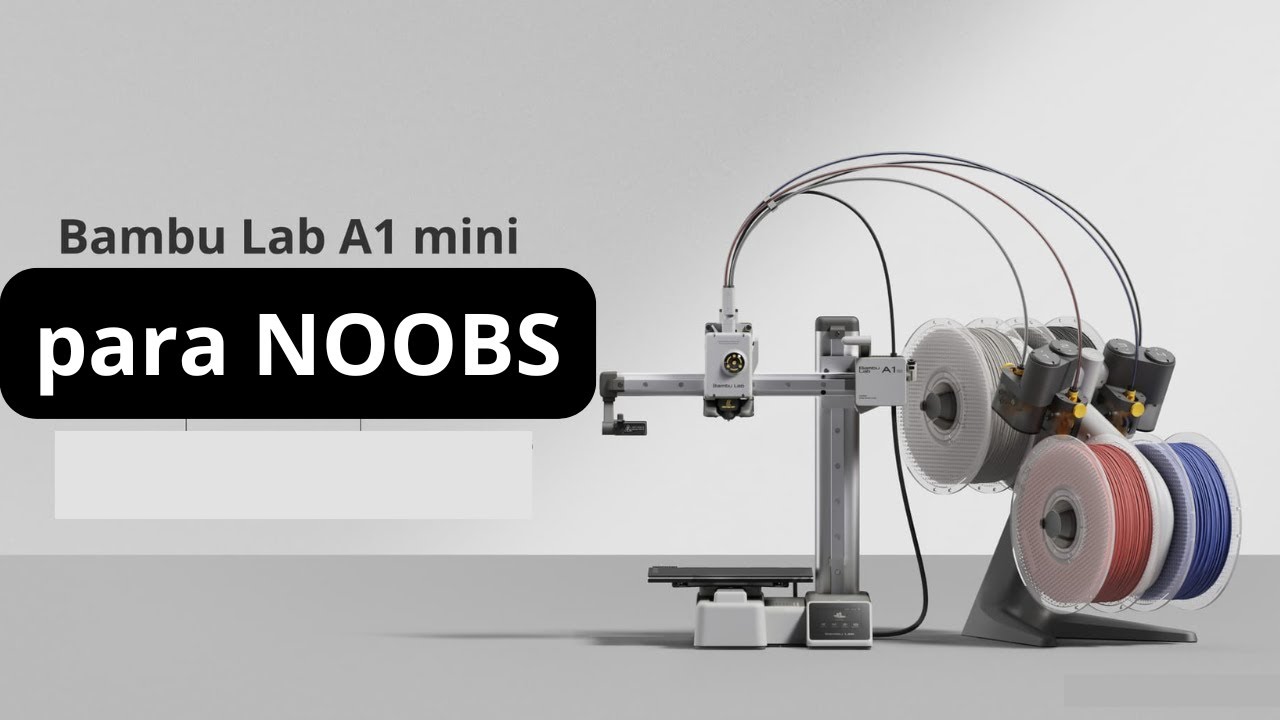 Unboxing e impressão feita por um INICIANTE na Bambu Lab A1 MINI - YouTube