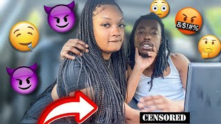 Starting An Argument Then RUBBING On My Fiance BRICK To See His Reaction