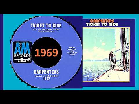 ticket to ride songs carpentets