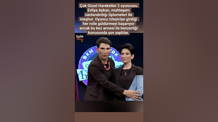 Çok Güzel Hareketler 2 oyuncusu Evliya Aykan, muhteşem canlandırdığı tiplemeleri ile meşhur. Oyuncu