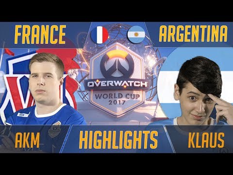 France vs Argentina - SoOn Duels Klaus | Overwatch World Cup 2017 Shanghai Esports Highlights